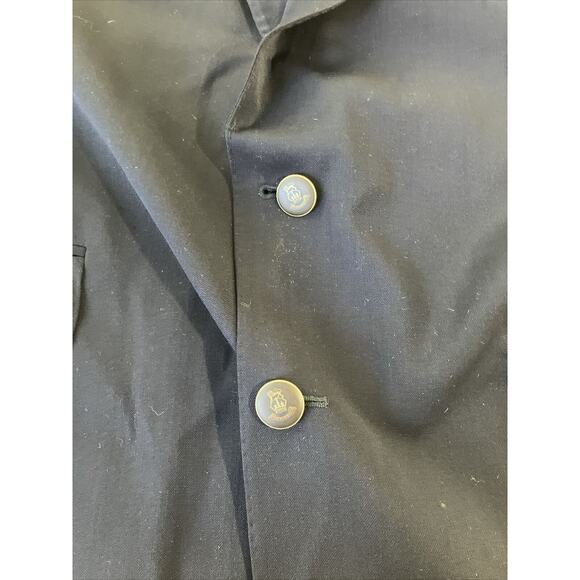 Coppley Wool Blazer Navy Blue 40S Sport Coat, Canada Jacket, Professional Attire - Picture 13 of 16